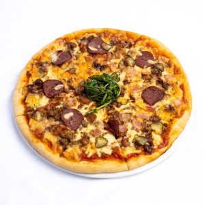 Four Meats Pizza
