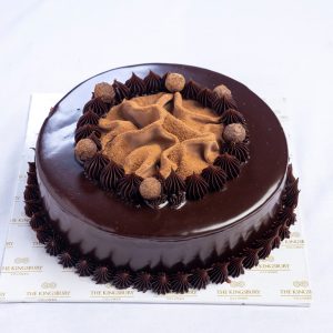 Crunchy Chocolate Truffle Cake